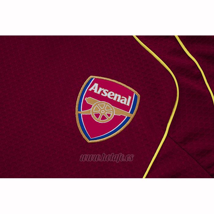 Chandal del Arsenal Manga Corta 2025-2026 Rojo - Pantalon Corto